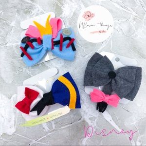 Handmade Bows Disney Set (3)